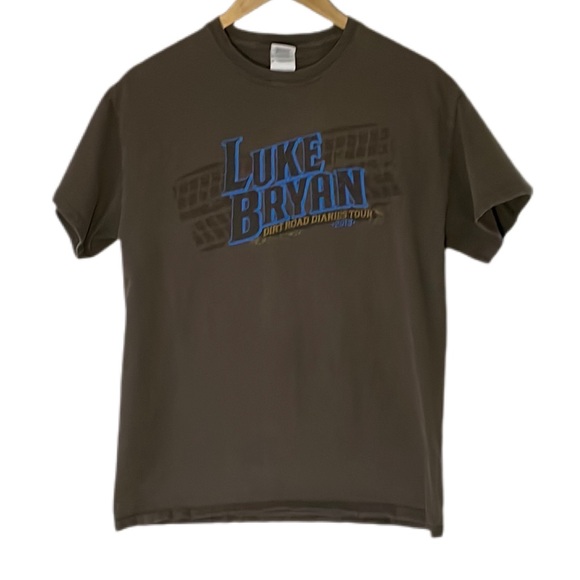 Luke Bryan Gildan 2013 Dirt Road Diaries Concert Tee - Picture 2 of 12
